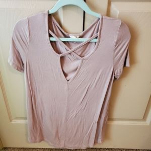 Pink/mauve blouse